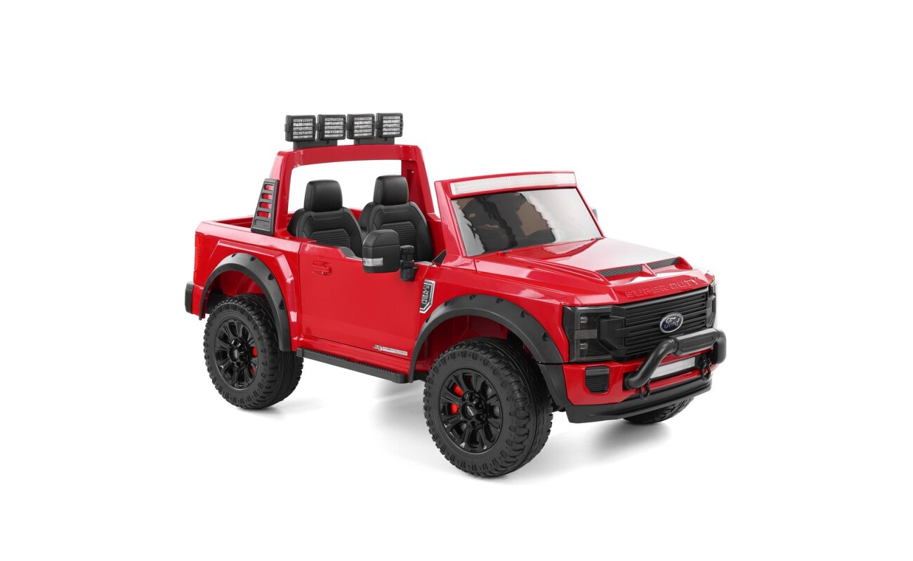 The FORD F450 children's electric car offers children an extraordinary ride with a realistic design licensed from Ford. Equipped with powerful motors and remote control