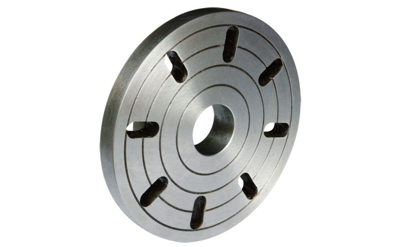 Clamping disc Ø 220 mm for table lathe HECHT 8420.