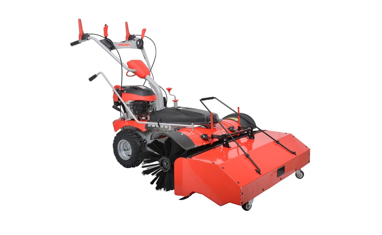 HECHT 8101 S and HECHT 8101 BS power sweepers. 61 cm width.