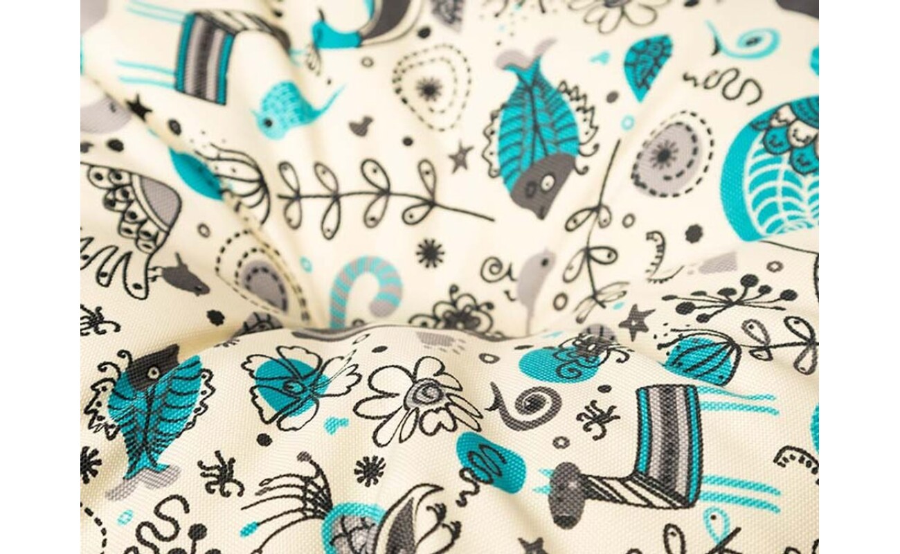 size 50 x 46 cm. Material composition: inner fabric: 100% PES