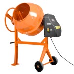 <p>Construction mixer with electric motor. Power input 550 W. Capacity 105 l. Weight 42 kg.</p>