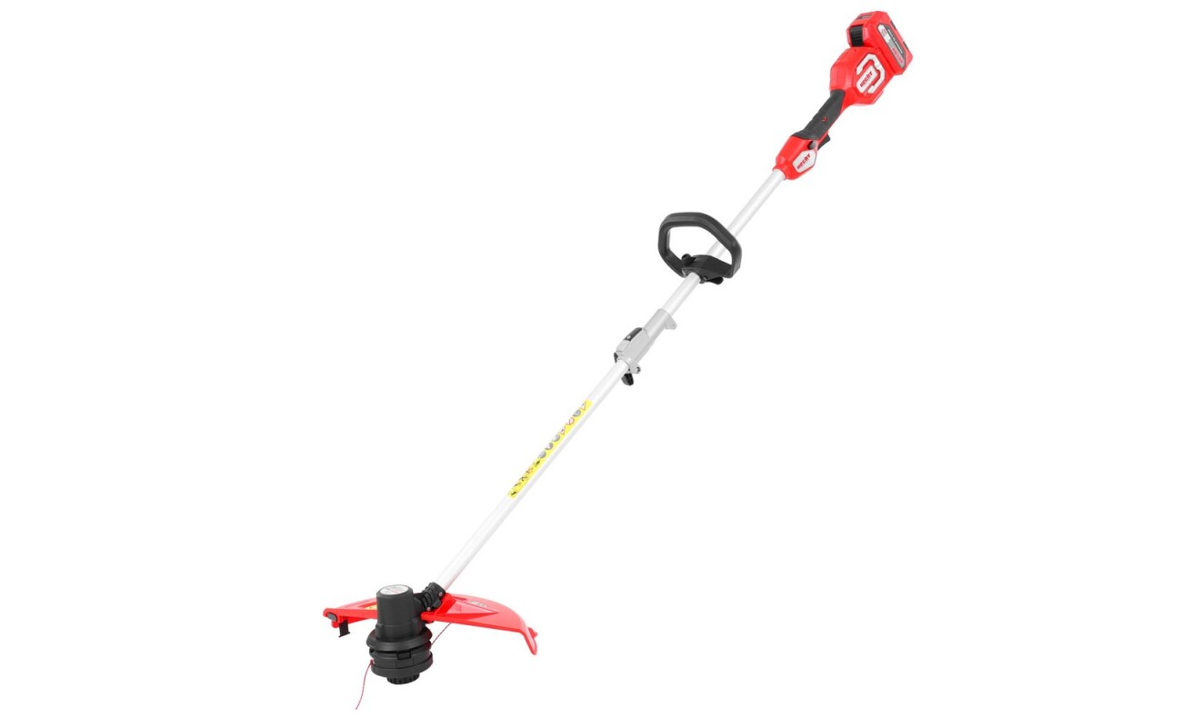 Cordless grass trimmer with 35 cm cutting width. Weight 2.7 kg. ACCU programme 5140. Battery and charger are not included in the package.