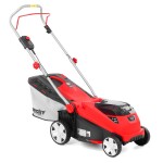 <p>Cordless lawn mower with a 34 cm cutting width. 40 V voltage. 35 litre collection box. Suitable for mowing areas up to approx. 500 m<sup>2</sup>. <strong>Battery and charger are not included.</strong></p>