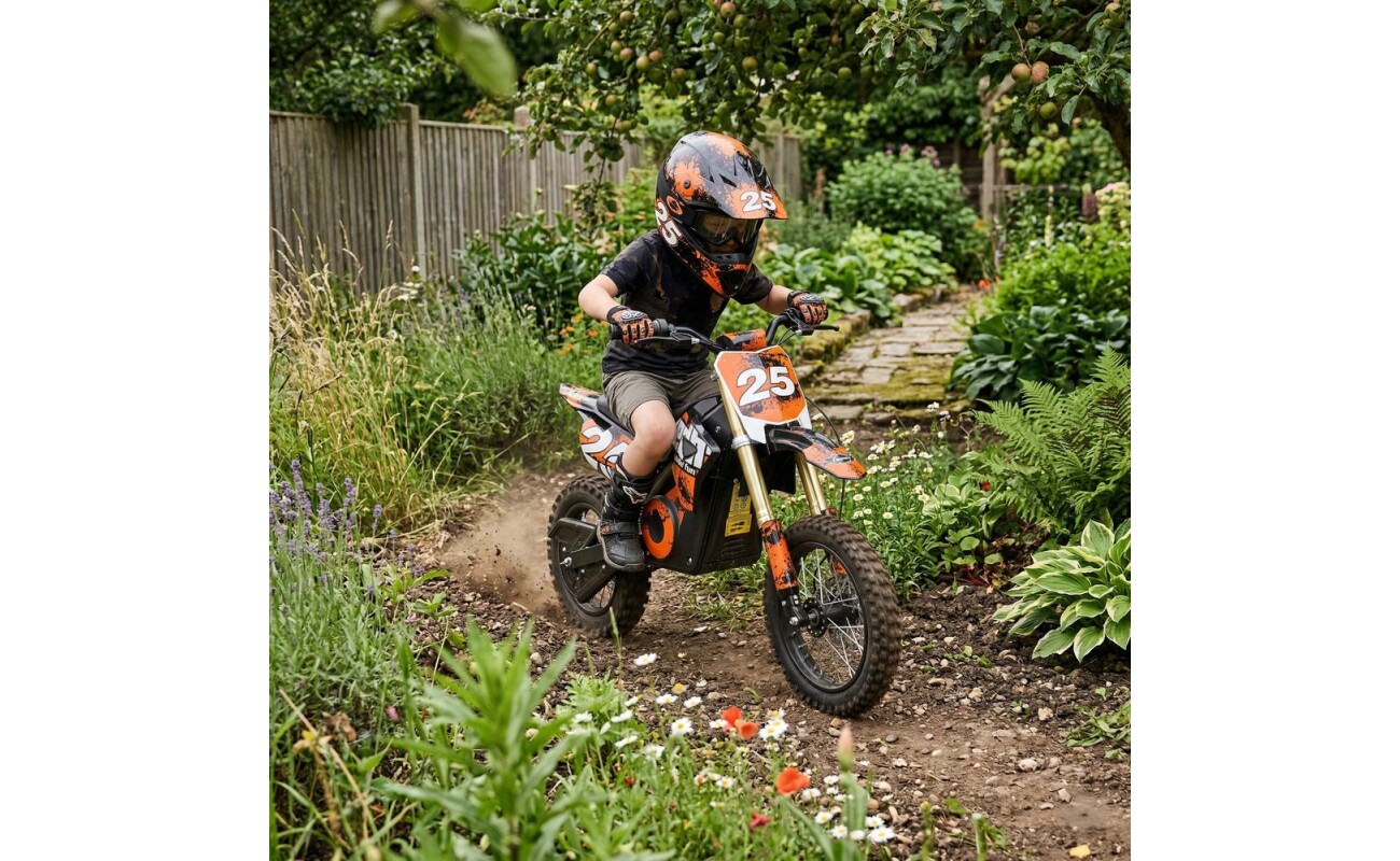 12 Ah. Motor 1000 W. Weight 42 kg. Speed 28 km/h. Range 15 km. Wheels 10/12". Max. speed adjustment. Charging time 8 approx. hours.