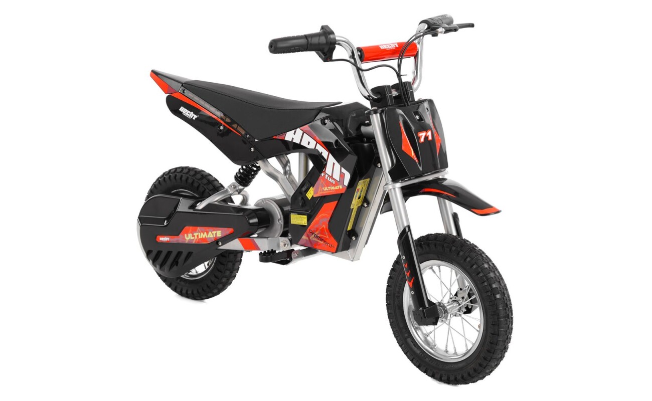 The Accu minicross HECHT 54300 is the ideal choice for young motorcycle enthusiasts. With a top speed of 16 km/h and a range of up to 17 km