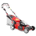 <p>Cordless lawn mower with 46 cm cutting width. 40 V voltage. 60-litre collection box. Self-propelled. <strong>Battery and charger are not included</strong>.</p>