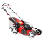 <p>Self-propelled cordless lawn mower with 51 cm cutting width. 40 V voltage. 60 l grass box capacity. <strong>Battery and charger are not included.</strong></p>
