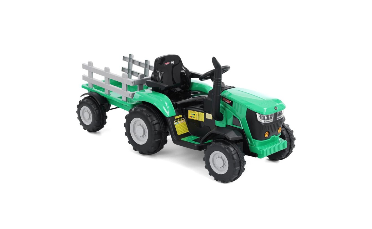 Children's vehicle - cordless tractor with roller . Battery 12 V