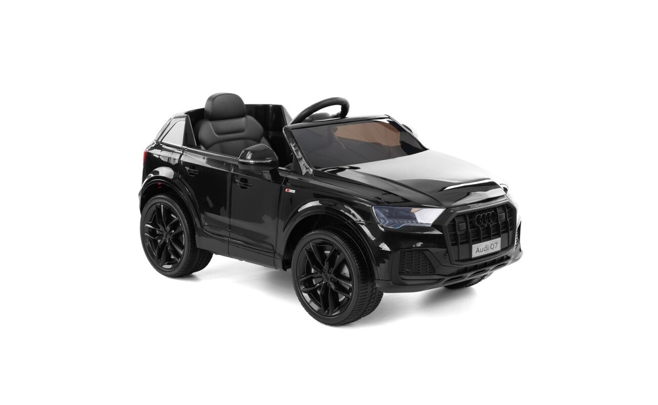Children's electric car Audi Q7 with 12 V / 10 Ah battery and two 35 W motors. It offers a speed of 3-5 km/h