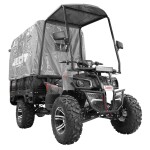 <p>Cordless quadricycle approved for road use. Motor 3000 W. Body 150 x 110 x 35 cm.</p>