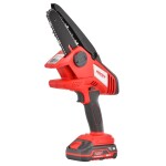 <p>Cordless chainsaw with bar length 11 cm. Voltage 20V. Weight 1