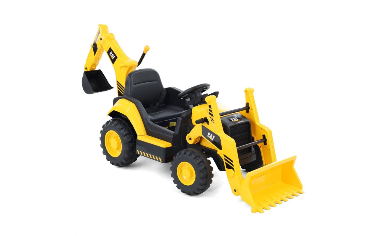 The CAT BACKHOE is a licensed CAT product. It features an authentic look
