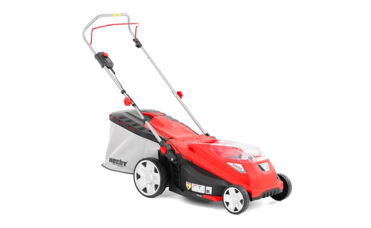 Cordless lawnmower with a 43 cm reach. Voltage 40 V. Basket capacity 50 l. Suitable for mowing areas up to approx. 750m2. Battery and charger not included.