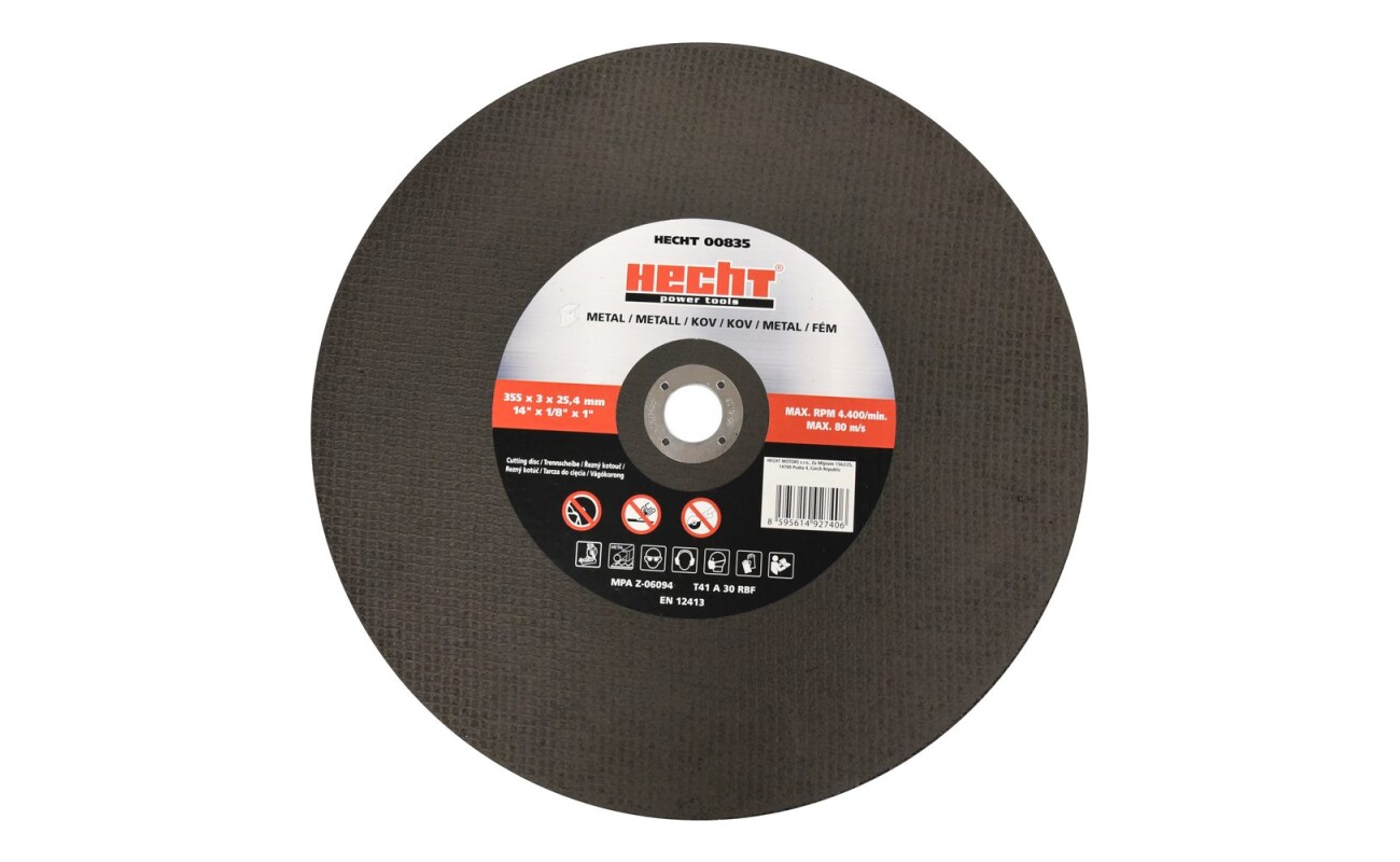 Cutting blade for HECHT 835 metal saw.