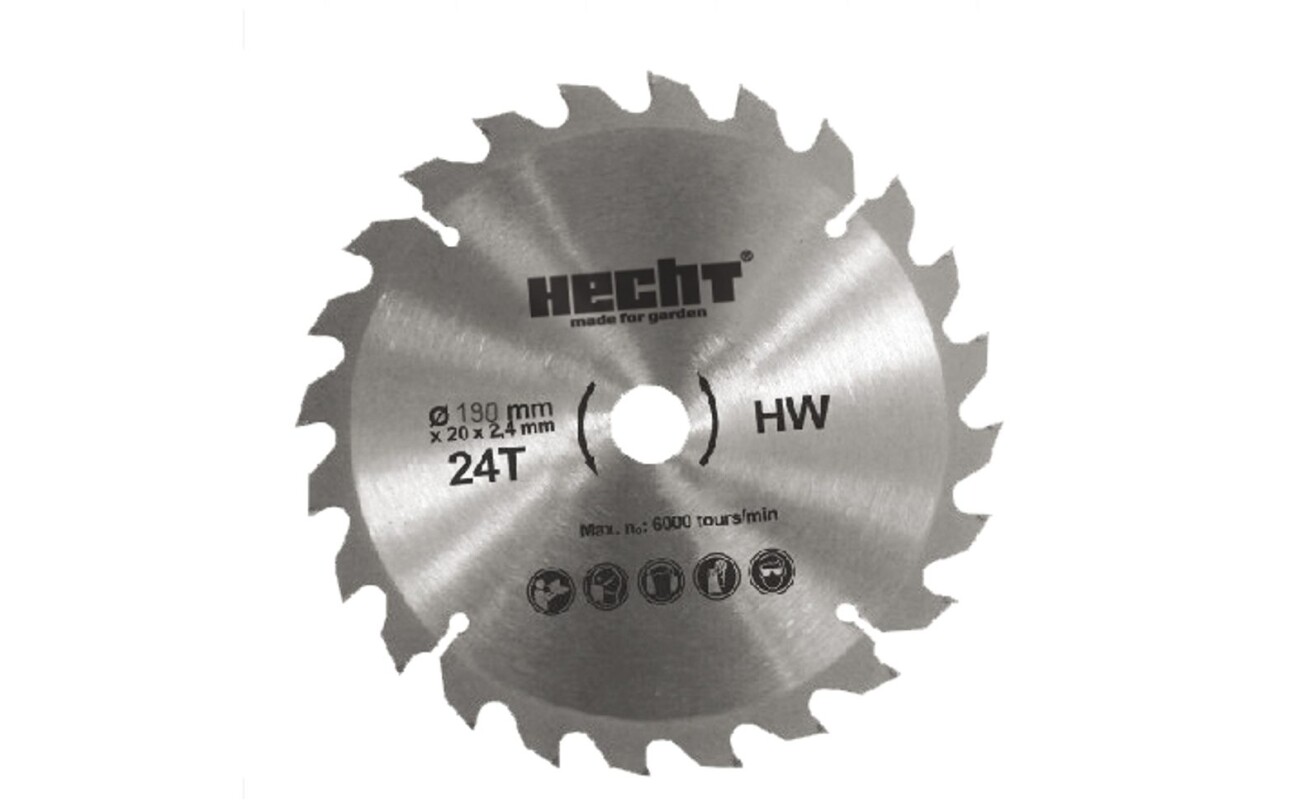 Cutting blade for saw HECHT 1619. Diameter 190 mm.