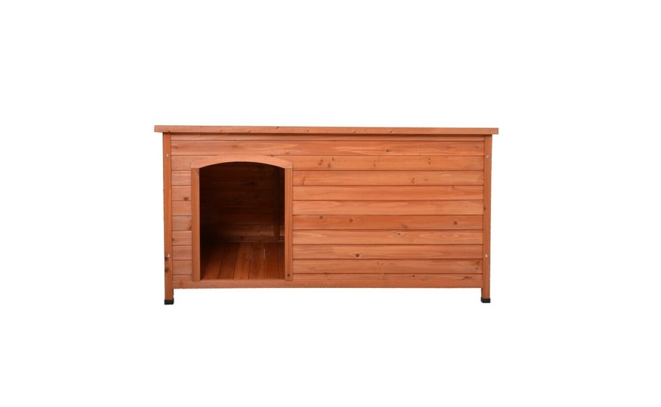 Dog kennel -&nbsp;asphalt roof with opening