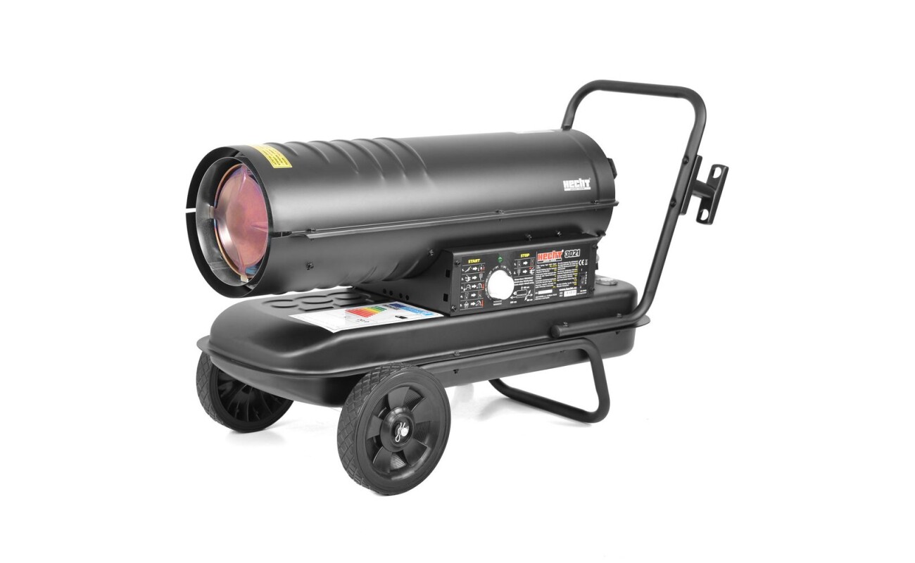 Hecht 3021&nbsp;is an diesel hot air turbine suitable for heating ventilated area