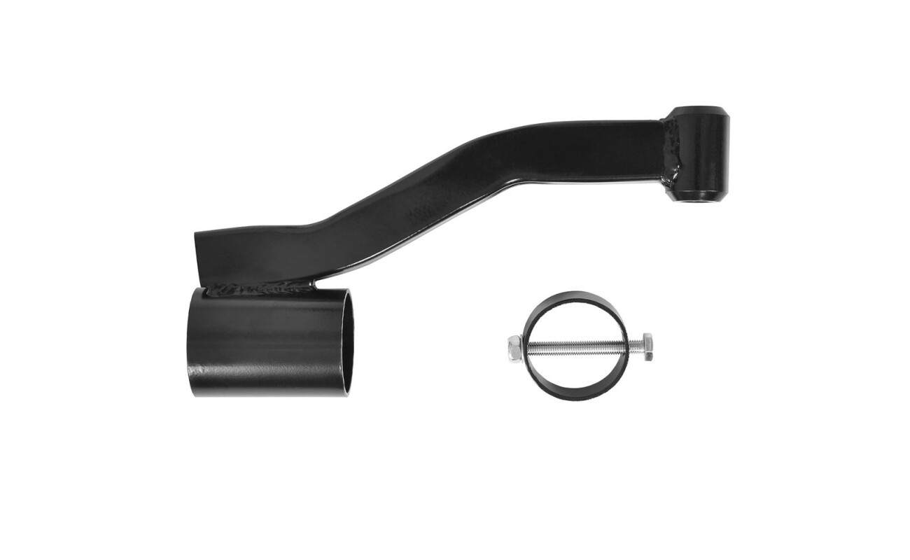 Drawbar supporting connection of cultivator HECHT 7100 to trailer HECHT 57100.