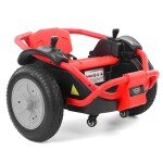 <p>The HECHT 50400 RED is an electric drift kart powered by two 12 V / 7 Ah batteries