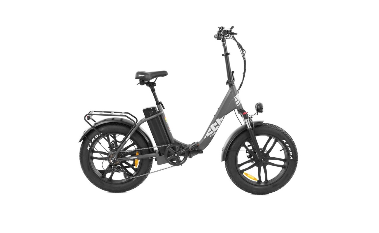 Folding electric bike with 36 V /10Ah battery. Motor 350 W