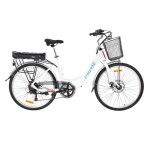<p>HECHT PRIME city e-bike. Li-ion battery 36 V / 10.4 Ah. Motor 250 W. Wheels 26"