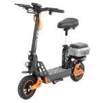 <p>Electric scooter with a range of up to 50 km. Maximum speed 50 km/h. Load capacity 120 kg. Battery 48 V / 10 Ah / 1000 W.</p>