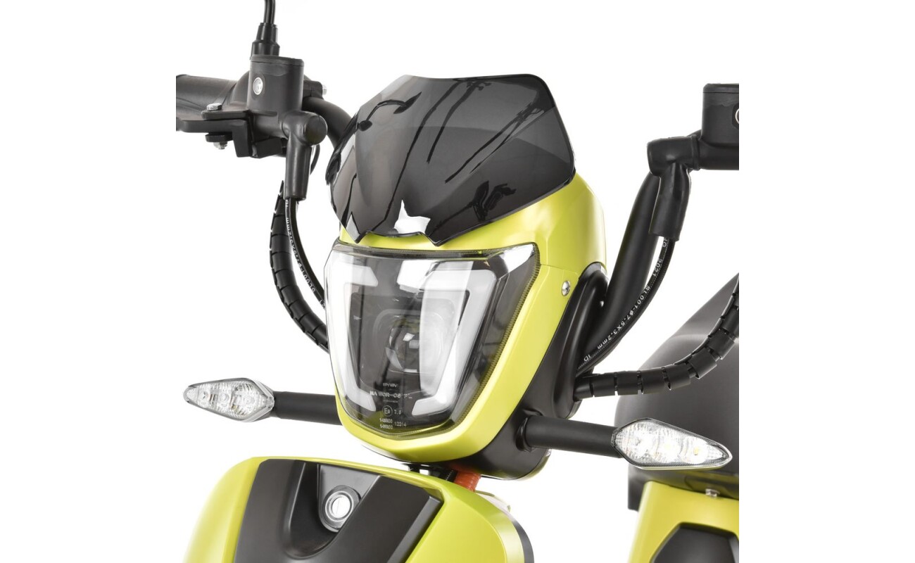 range up to 40 km. The range can be increased by pedaling like a bicycle.