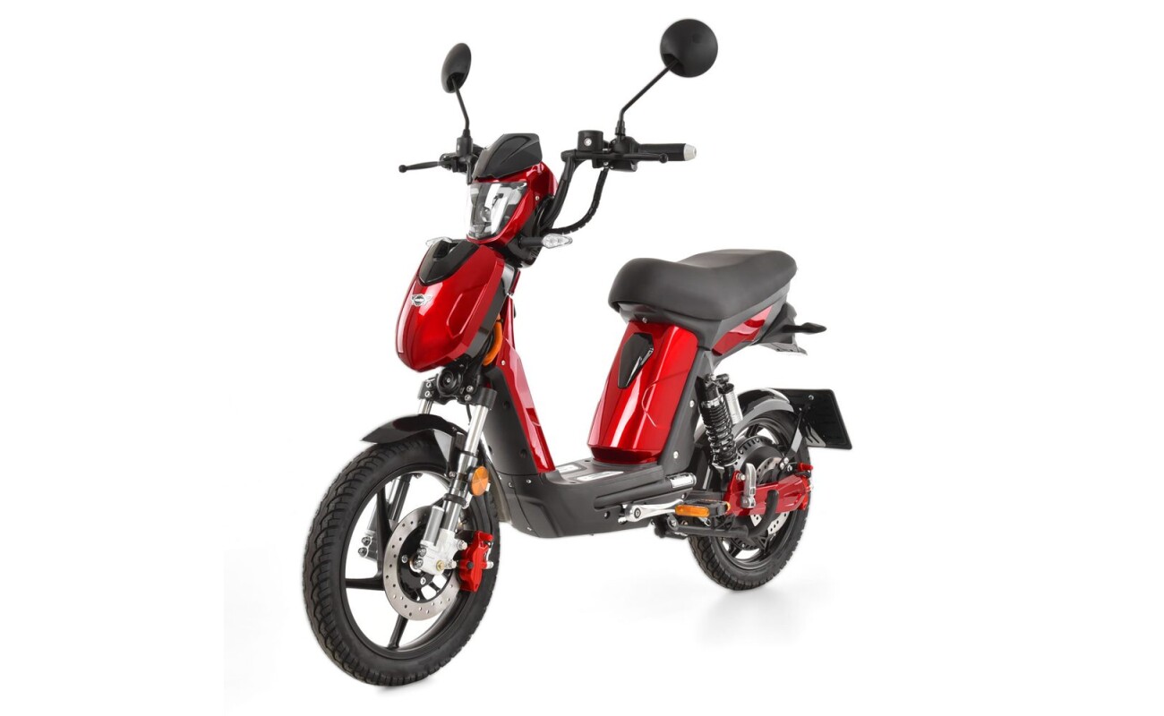 Electric moped (scooter) with 800 W motor. Max. speed 40 km / h