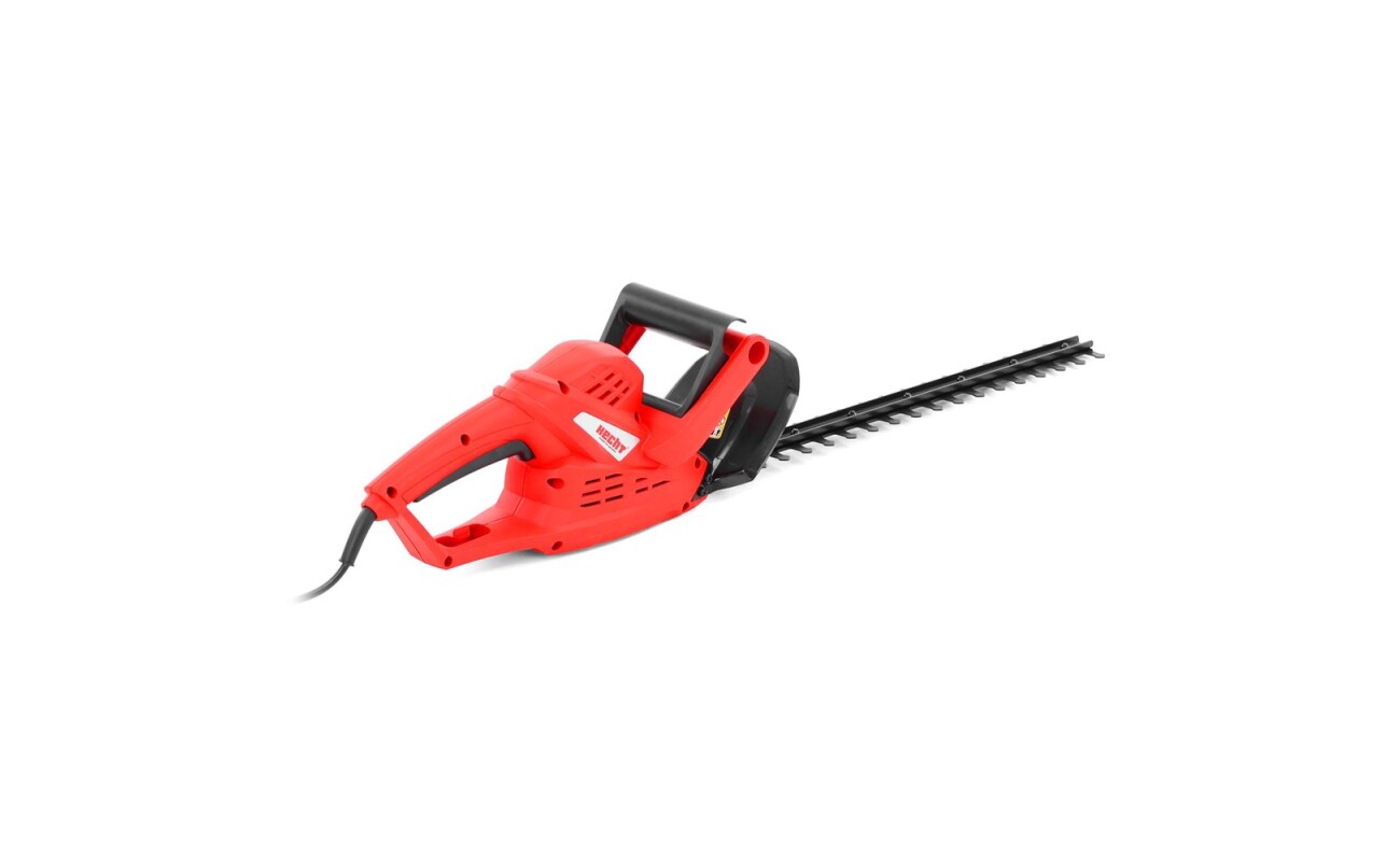 Electric hedge trimmer with 50 cm total blade length. Maximum cutting diameter 16 mm. Power consumption 550 W. Weight 1.9 kg.