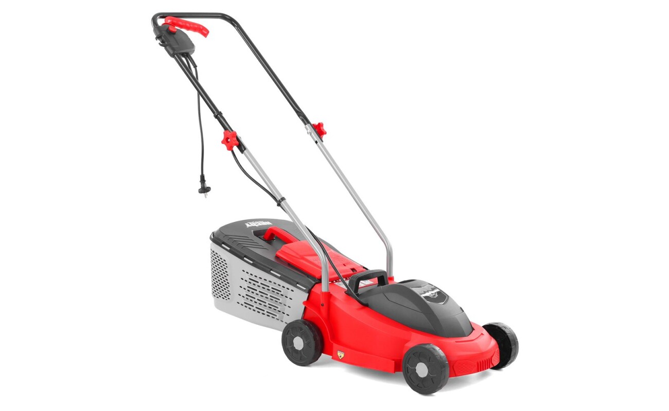 The HECHT 10111 Electric Lawn Mower is a lightweight