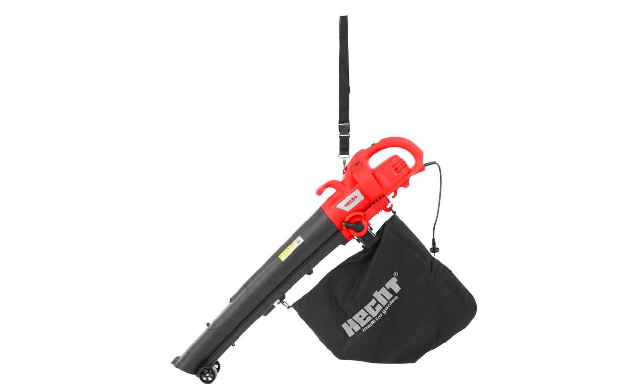 Electric leaf vacuum / blower with 3000W power. 40l collection bag. Air speed up to 275km/h. Weight 3.15kg