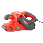 <p>Electric belt sander with power 810 W. Speed without load 380 rpm. Grinding surface 140 x 76 mm. Grinding belt 533 x 76 mm. Weight 3