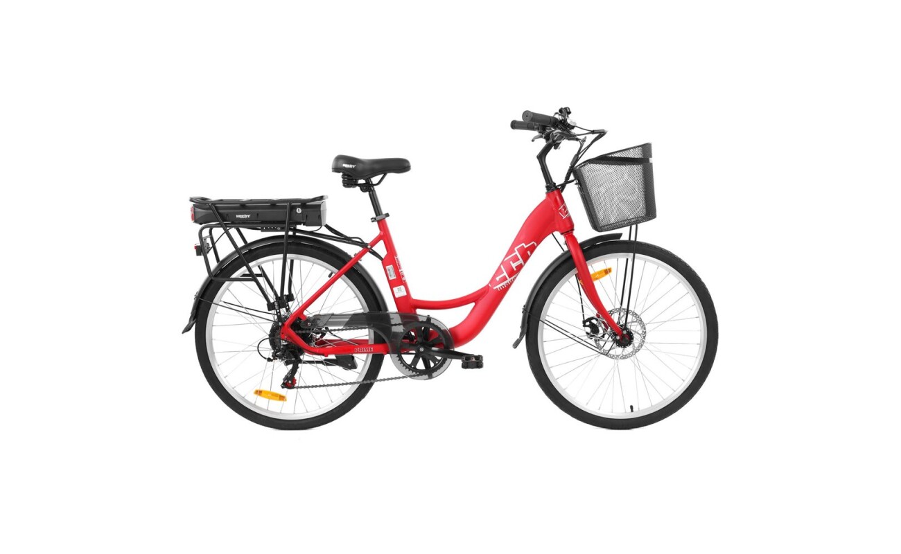 HECHT PRIME city electric bike. Battery Li-ion 36 V / 11