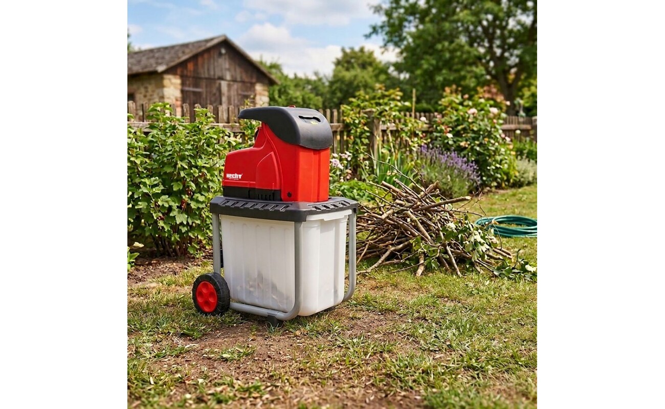 5 cm diameter.&nbsp;Equipped with big plastic 60 litres collecting box. Crushing with knife head Weight 25 kg