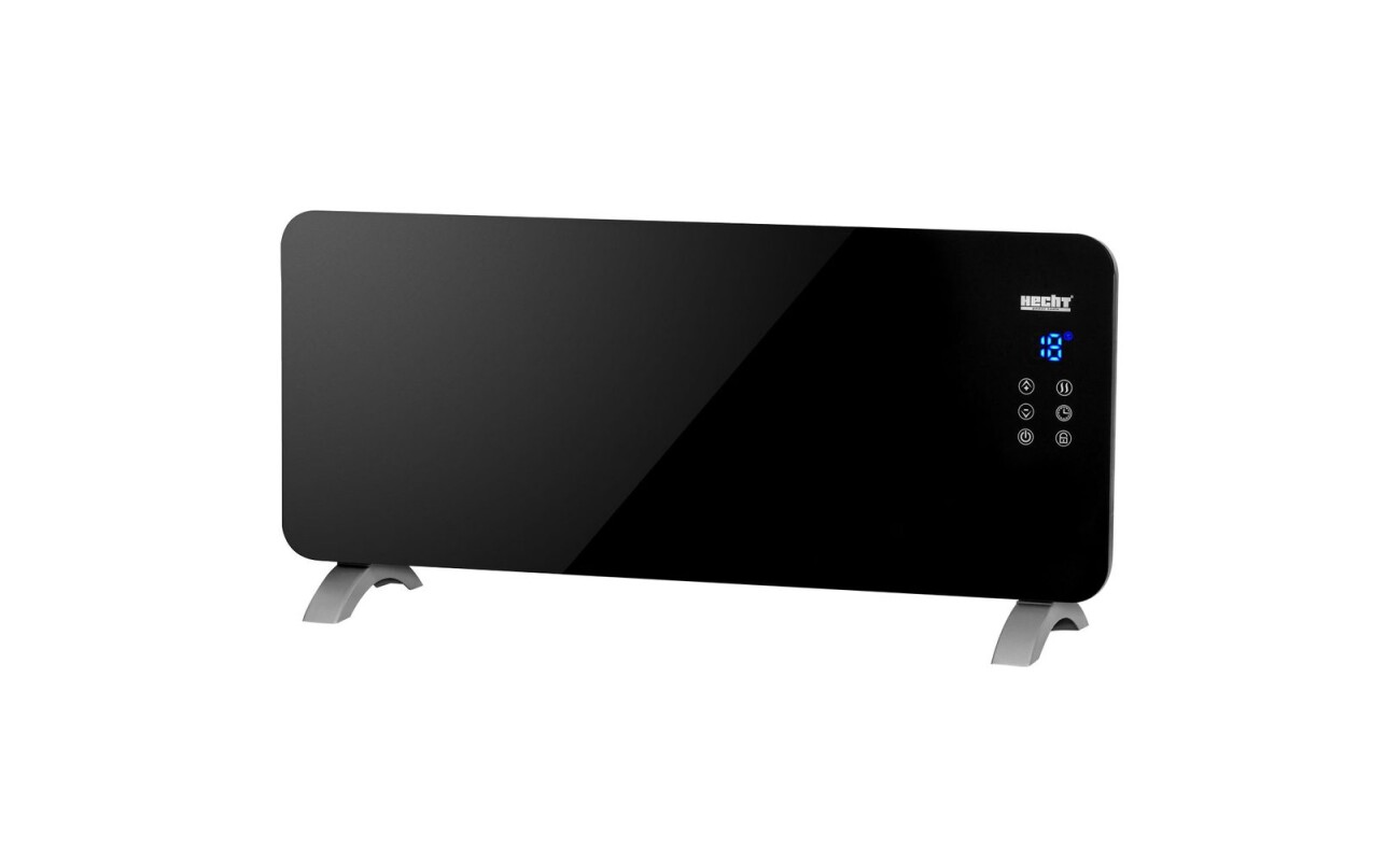 Convection electric heater with timer
