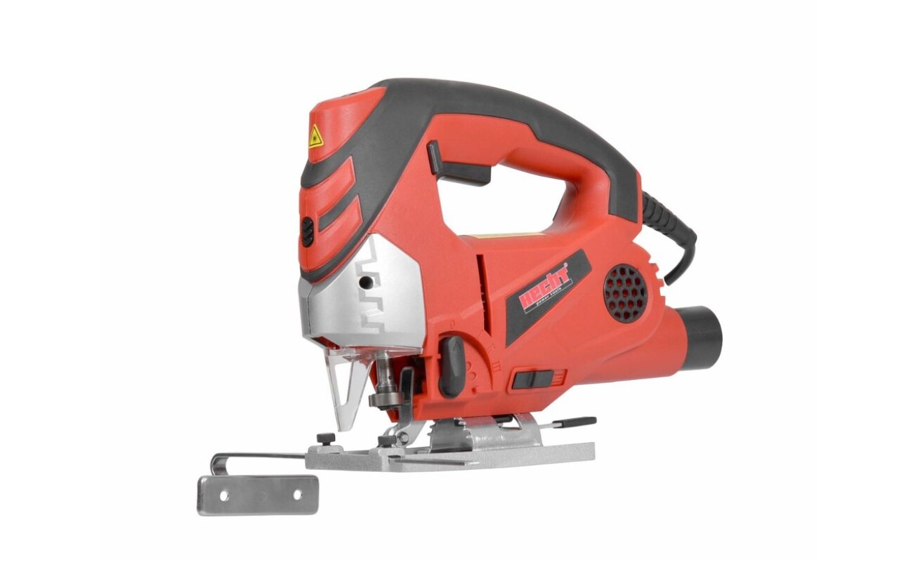 Electric powered jigsaw.&nbsp;With saw blade