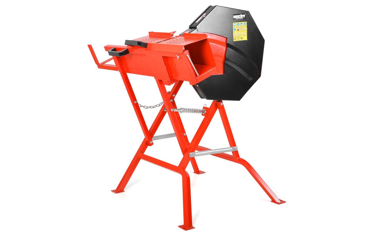 Electric log saw with power input of 2200W