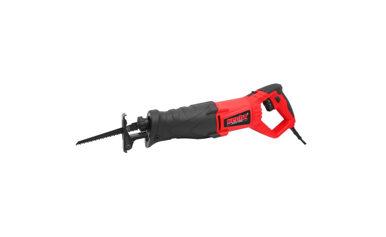 Electric hacksaw. Power consumption 850 W. No load speed 0 - 2800 rpm. Cutting depth 140 mm (wood)