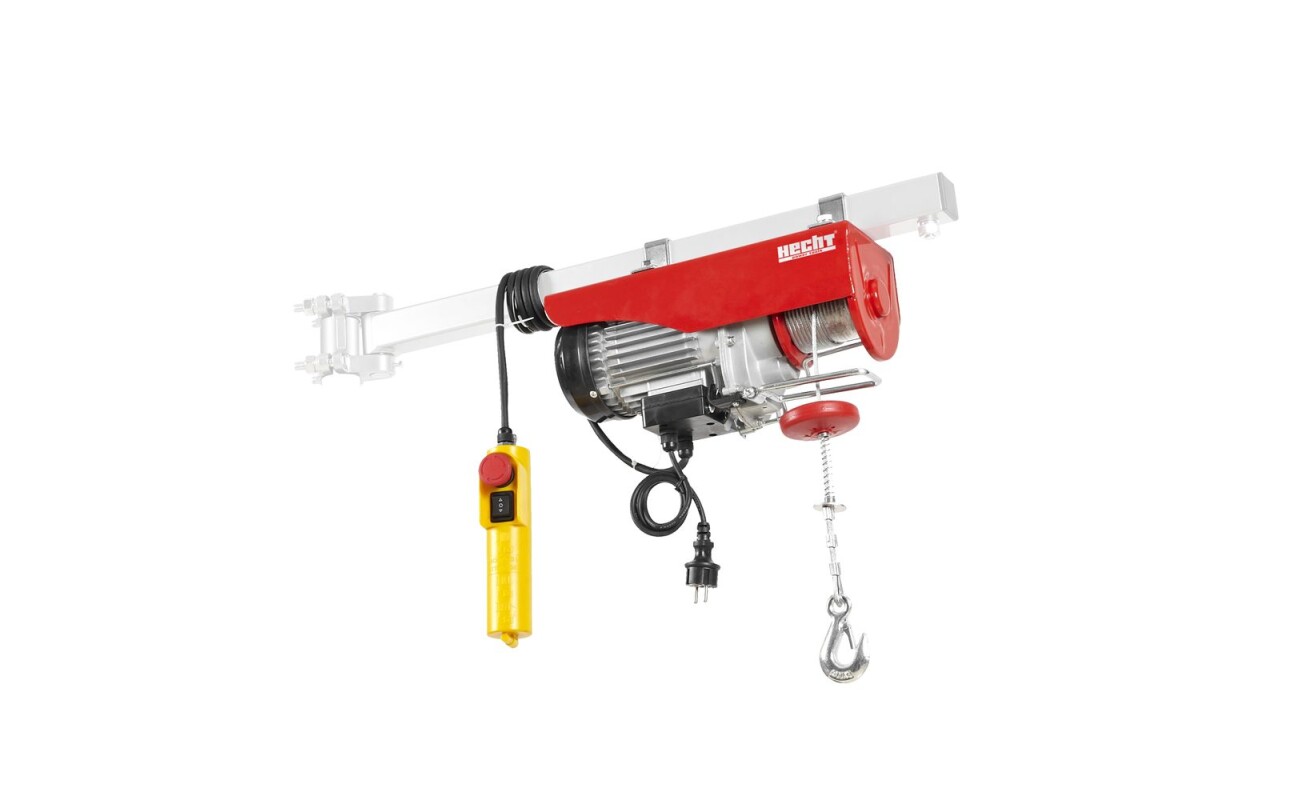 Electric rope winch