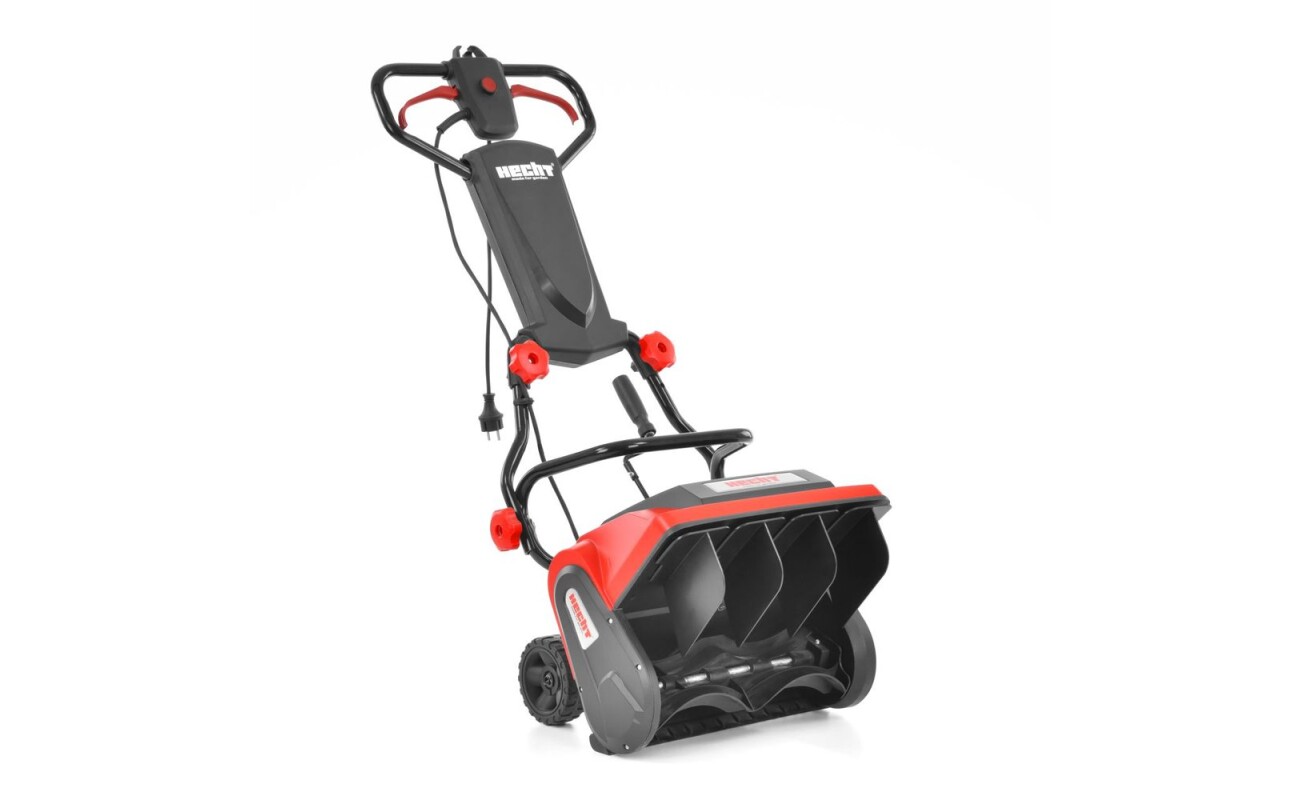 Single stage electric snow thrower. Power input 1800 W. Working width 36 cm