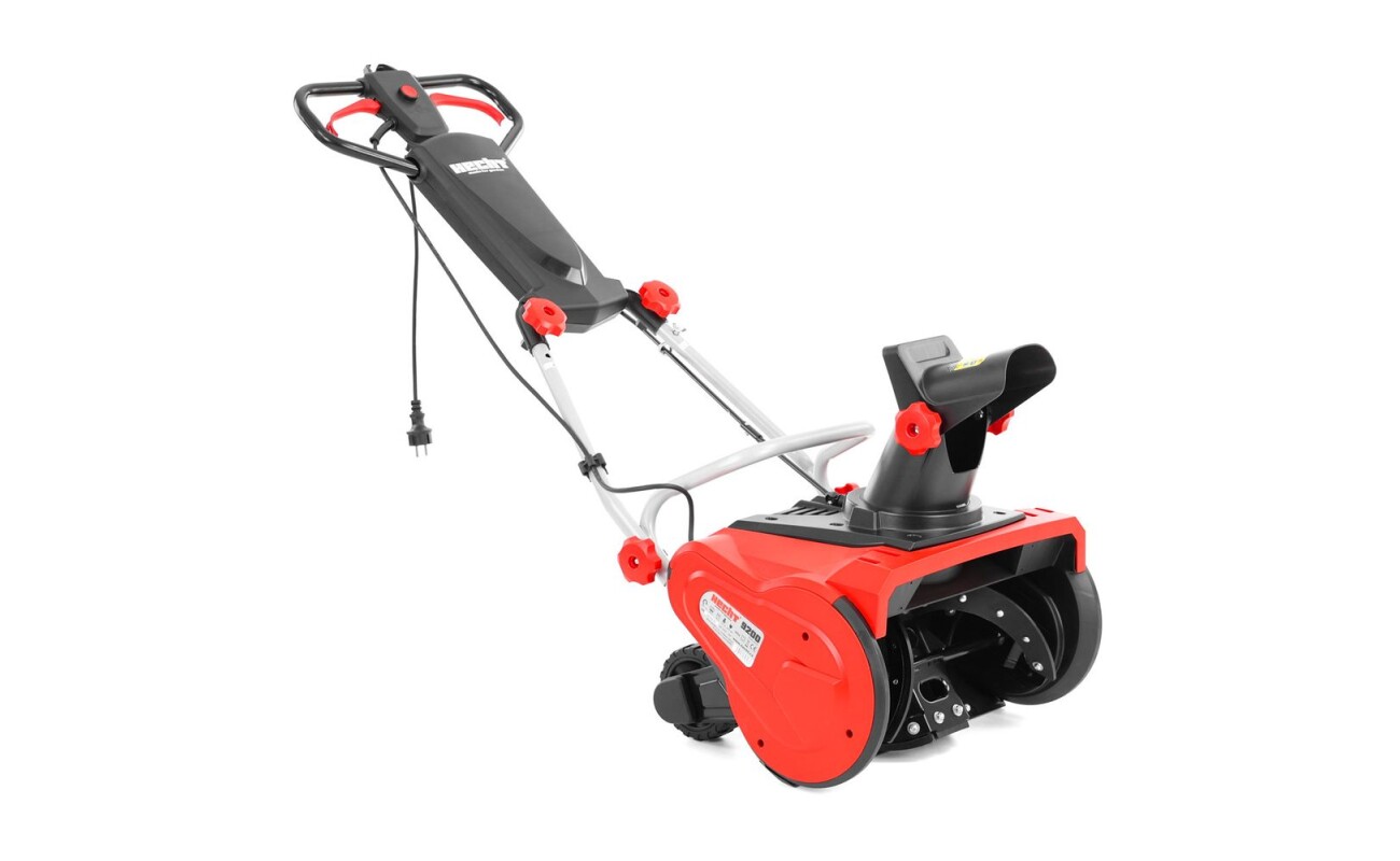HECHT 9200 is a powerful single-stage snow thrower