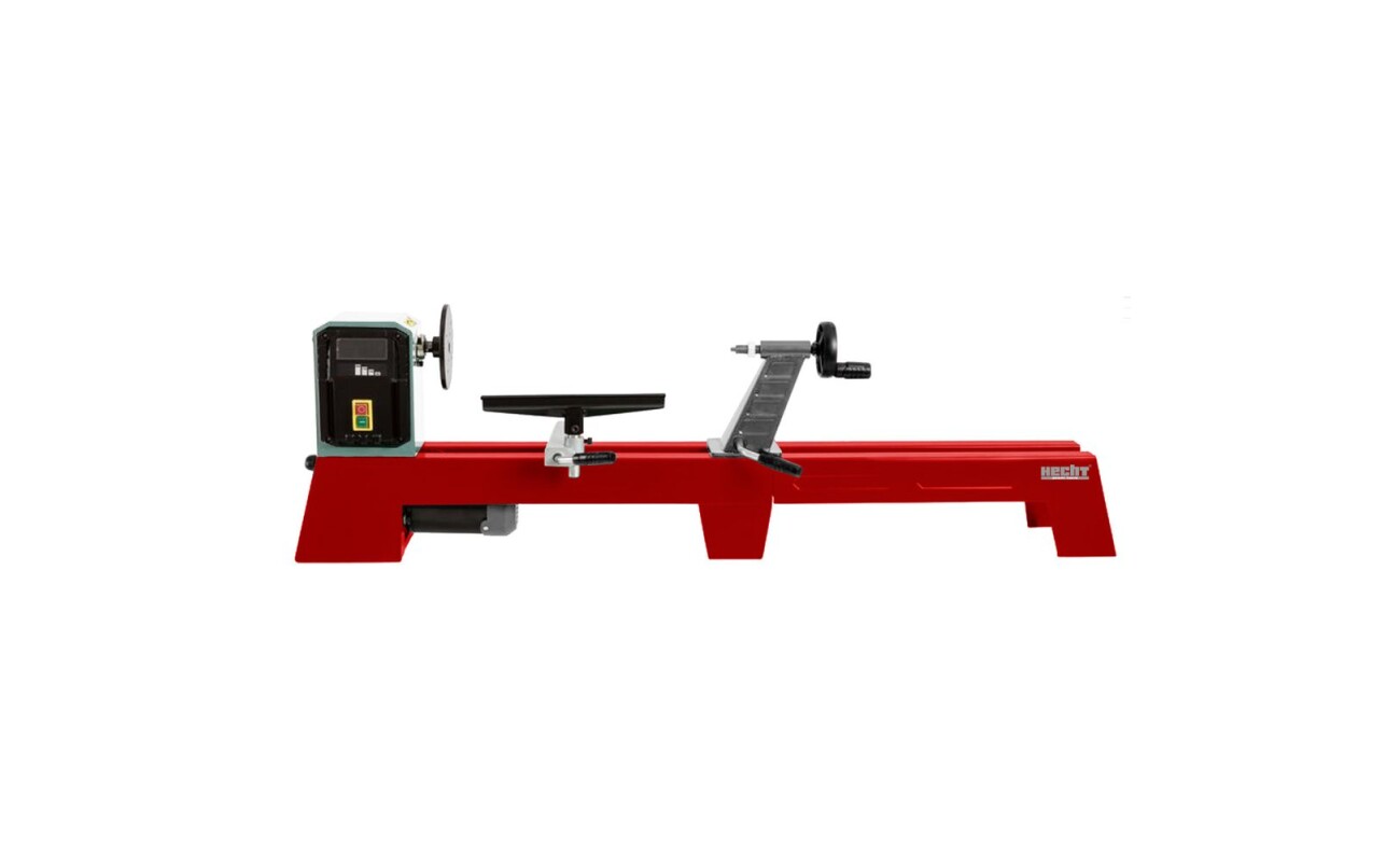 Wood lathe including accessories. Workpiece length up to 1000 mm