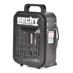 <p>Electric powered heater with fan and thermostat. 1