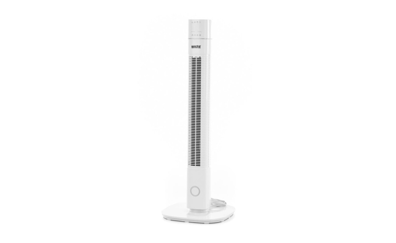 Electric column rotary ventilator with air ionizer. 3 ventilation speeds