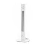 <p>Electric column rotary ventilator with air ionizer. 3 ventilation speeds