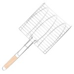 <p>Grilling basket for preparing 3 grilled fish</p>