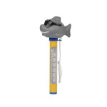 <p>Swimming pool thermometer with a shark-shaped float. <span style="font-size: 15px; color: #000000; font-weight: normal; text-decoration: none; font-family: 'docs-Calibri'; font-style: normal; text-decoration-skip-ink: none;"><br /></span></p>