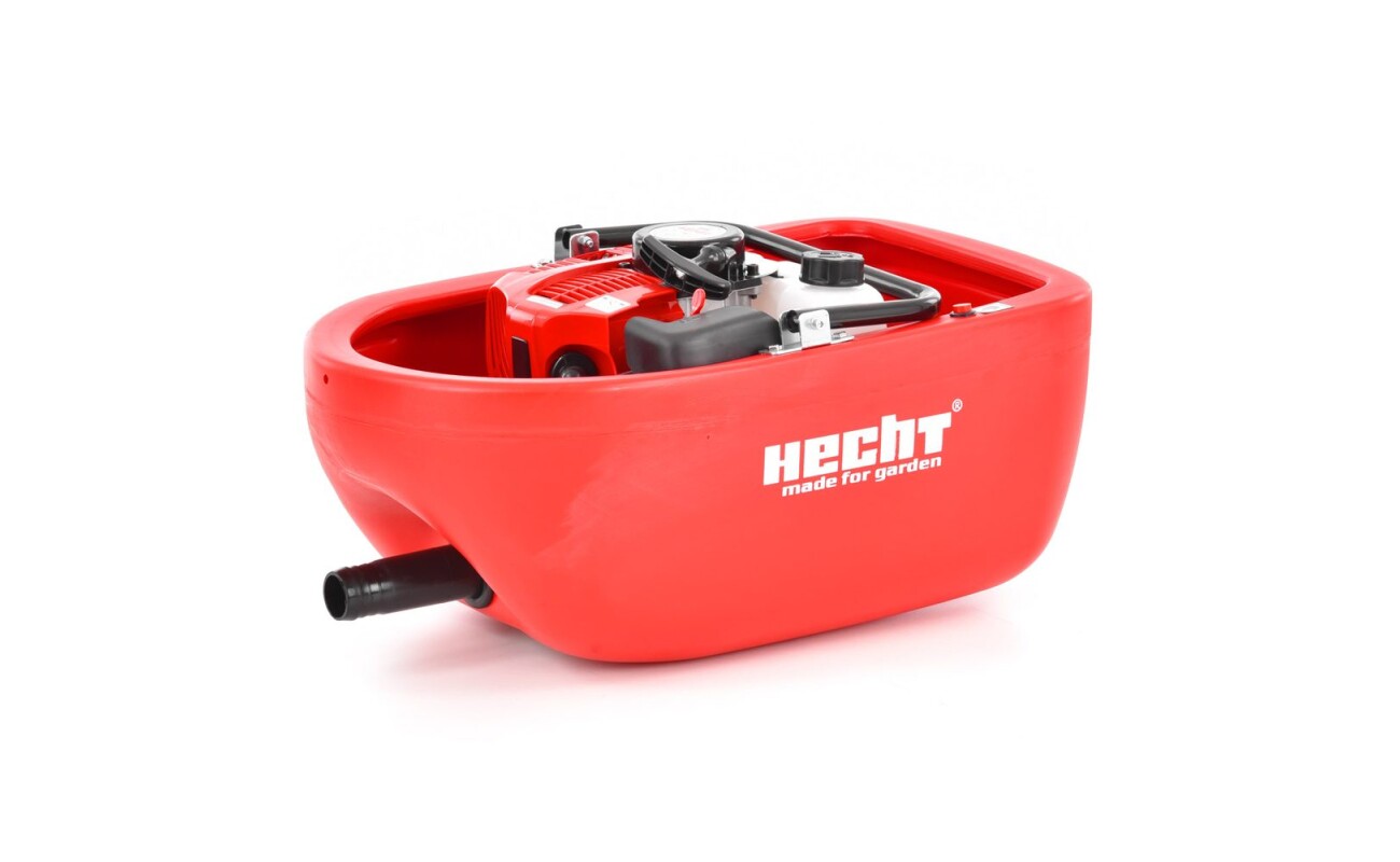 Floating water pump with two-stroke engine 43 cm3. Discharge 25 m