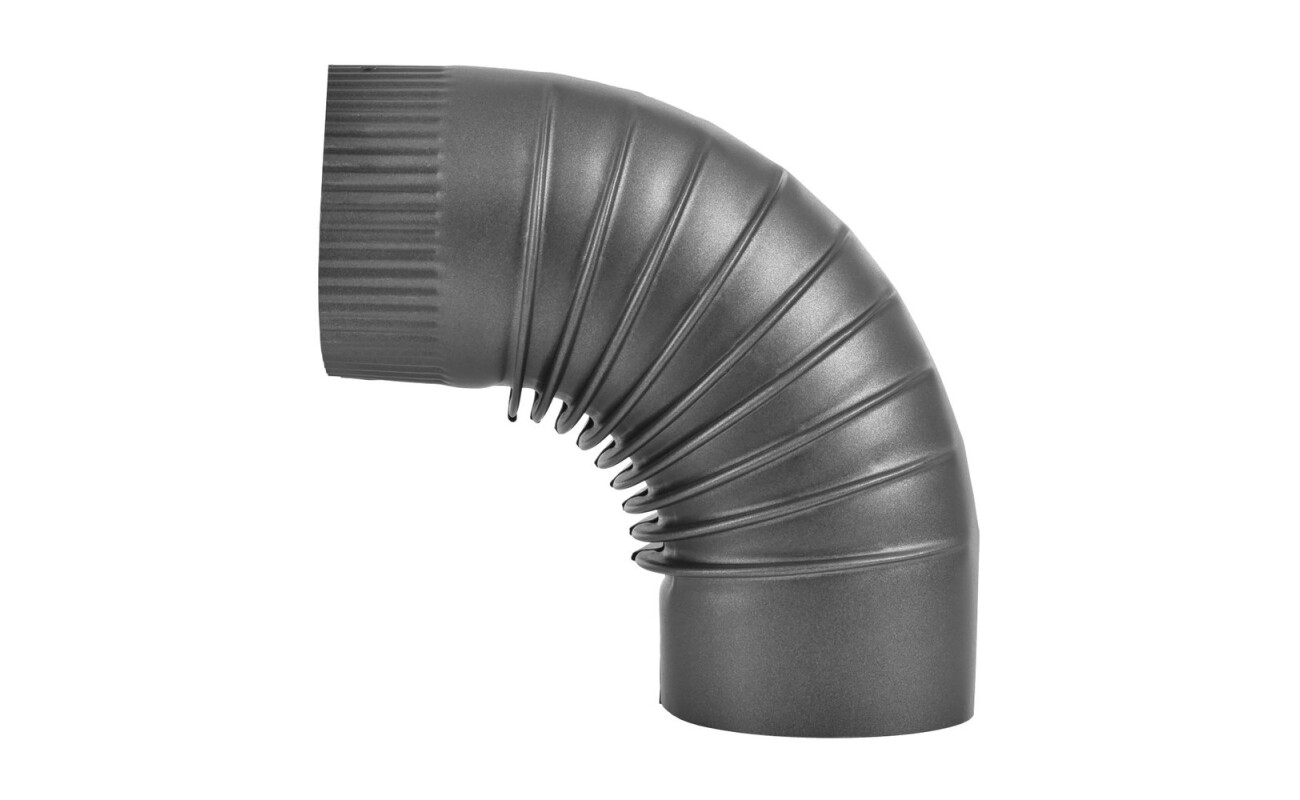 Flue elbow. 90 ° / Ø 130 mm / 1