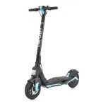 <p>E-scooter with range up to 30 km. Maximum speed of 25 km/h. The maximum load capacity of the scooter is 100 kg. The ability to pair with apps on Android/iOS smartphones. Battery 36V/10Ah. 10" wheels. Front disc brake. Front LED light.</p>